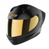 Moto helma Nolan N60-6 Sport Gold Edition Flat Black 17