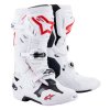 boty TECH 10 SUPERVENTED, ALPINESTARS, perforované (bílá/červená/černá) 2026 (Velikost 42)