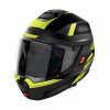 Moto helma Nolan N120-1 Subway N-com Flat Black 23 (Velikost XS)