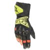 rukavice GP TECH 2, ALPINESTARS (černá/žlutá fluo/bílá/červená fluo) 2024