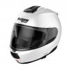 Moto helma Nolan N100-6 Classic Metal White N-COM 5