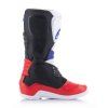 boty TECH 3, ALPINESTARS (bílá/černá/modrá/červená) 2027 (Velikost 39)