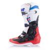 boty TECH 3, ALPINESTARS (bílá/černá/modrá/červená) 2027 (Velikost 39)