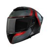 MT Helmets MT ATOM 2 SV EMALLA B15 šedo-černo-červená