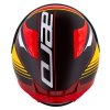 přilba Aero Drome, CASSIDA (černá met./oranžová/červená/bílá) 2026 (Velikost 2XL (63 až 64 cm))