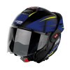 Moto helma Nolan N120-1 Nightlife N-com Flat Black 28 (Velikost S)