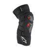 chrániče kolen BIONIC PRO PLASMA, ALPINESTARS (černá/červená/bílá) 2026 (Velikost S)