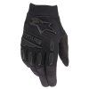rukavice FULL BORE, ALPINESTARS (černá/černá) (Velikost L)