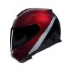 Moto helma Nolan N100-6 Verniciatura Speciale N-COM Rosso Viscerale/Nero 341 (Velikost 2XS)
