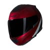 Moto helma Nolan N100-6 Verniciatura Speciale N-COM Rosso Viscerale/Nero 341 (Velikost 2XS)