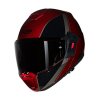 Moto helma Nolan N120-1 Verniciatura Speciale N-com Rosso 344 (Velikost L)