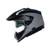 Moto helma Nolan N70-2 X 06 Classico N-Com Grigio Matte Finish 304 (Velikost M)