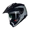 Moto helma Nolan N70-2 X 06 Classico N-Com Grigio Matte Finish 304 (Velikost M)