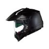 Moto helma Nolan N70-2 X 06 Classico N-Com Nero Matte Finish 302 (Velikost S)