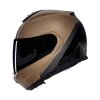 Moto helma Nolan N100-6 Verniciatura Speciale N-COM Sabbia/Nero 342 (Velikost M)
