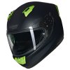 Moto helma Nolan N60-6 Classico Nobile Nero/Verde Impulso Matte Finish (Velikost S)