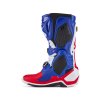 boty TECH 10 limitovaná edice UNION REDBUD MX, ALPINESTARS (červená/modrá/bílá/černá) 2024 (Velikost 42)
