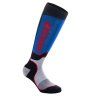 ponožky MX PLUS, ALPINESTARS (černá/červená/modrá/šedá) (Velikost S)