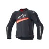 bunda T-GP PLUS R 4 AIRFLOW, ALPINESTARS (černá/červená fluo) 2026 (Velikost XL)