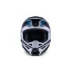 přilba S-M3 HEAT, ALPINESTARS (stříbrná/modrá/černá matná) 2026 (Velikost S)