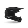 přilba S-M3 SOLID, ALPINESTARS (černá matná) 2026 (Velikost XS)