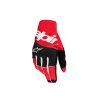 rukavice TECHSTAR, ALPINESTARS (černá/červená) 2026 (Velikost 2XL)