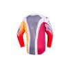 dres FLUID PORTL YOUTH, ALPINESTARS, dětské (červená/oranžová/světle šedá) 2026 (Velikost M)