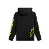 mikina TRIPLE HOODIE, ALPINESTARS (černá) (Velikost M)