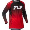 dres EVOLUTION, FLY RACING - USA 2026 (červená/černá/bílá) (Velikost 2XL)