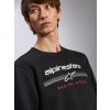 mikina BETTERN CREW, ALPINESTARS (černá) (Velikost S)