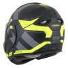přilba MultiFlip Korp, CASSIDA (černá matná/žlutá fluo/šedá) 2026 (Velikost XS)