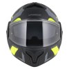 přilba MultiFlip Korp, CASSIDA (černá matná/žlutá fluo/šedá) 2026 (Velikost XS)