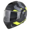 přilba MultiFlip Korp, CASSIDA (černá matná/žlutá fluo/šedá) 2026 (Velikost XS)