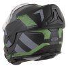 přilba MultiFlip Korp, CASSIDA (černá matná/zelená/šedá) 2026 (Velikost XS)