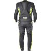 Dvojdílná kožená kombinéza GMS GR-1 ZG70000 černo-žluto-bílá 48H (Velikost 48H)