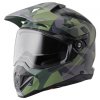 Enduro helma GMS ADVENTUS CAMO ZG15002 matně zeleno-černo-maskáčová 2XL (Velikost 2XL)