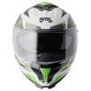 Integrální helma GMS GELERO ZG12701 bílo-zeleno-šedá 2XL (Velikost 2XL)