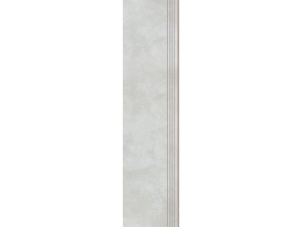Keramická dlažba Cerrad Apenino Bianco Schodovka lap 119,7x29,7 cm
