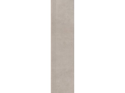 Keramická dlažba Cerrad Concrete Beige Schodovka mat 119,7x29,7 cm