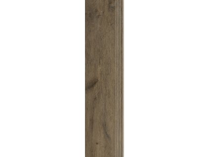 Keramická dlažba Cerrad Guardian Wood Brown Schodovka mat 120,2x29,7 cm
