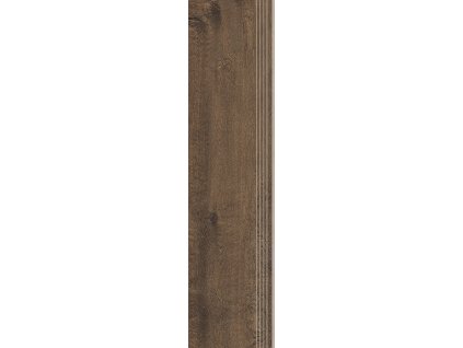 Keramická dlažba Cerrad Sentimental Wood Cherry Schodovka mat 120,2x29,7 cm