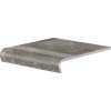 Keramická Dlažba Cerrad Piatto Antracyt Schodovka V-Shape 32x30 cm