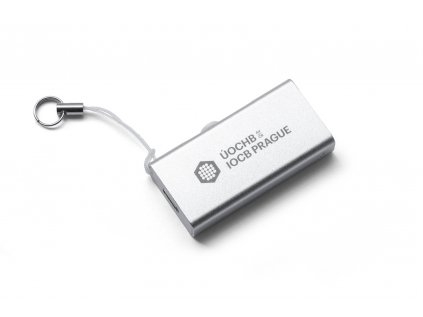 USB flash disk bílý