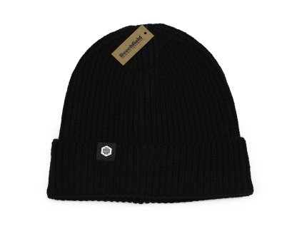 Knitted beanie black