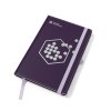 Violet notebook with violet rubber band