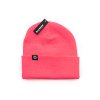 Beanie with hexagon 2 pink