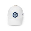 White cap with hexagon