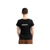 Women's T-shirt black with slogan I believe in...