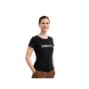 Women's T-shirt black with slogan I believe in...