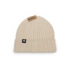 Knitted beanie beige